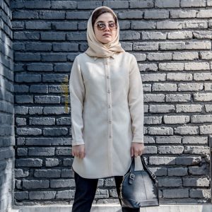 مانتو-صدف-پارچه-ژاکارد-ترک
